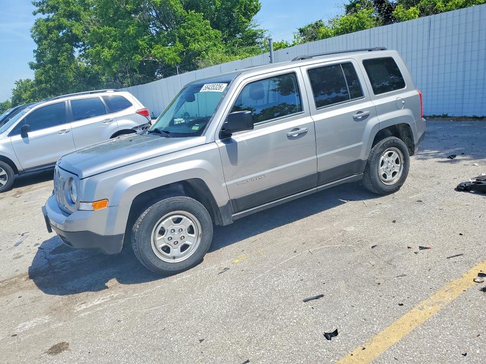 Aukcja sprzedaży 2016 Jeep Patriot, vin: 1C4NJRBB6GD741634, numer aukcji: 56435326