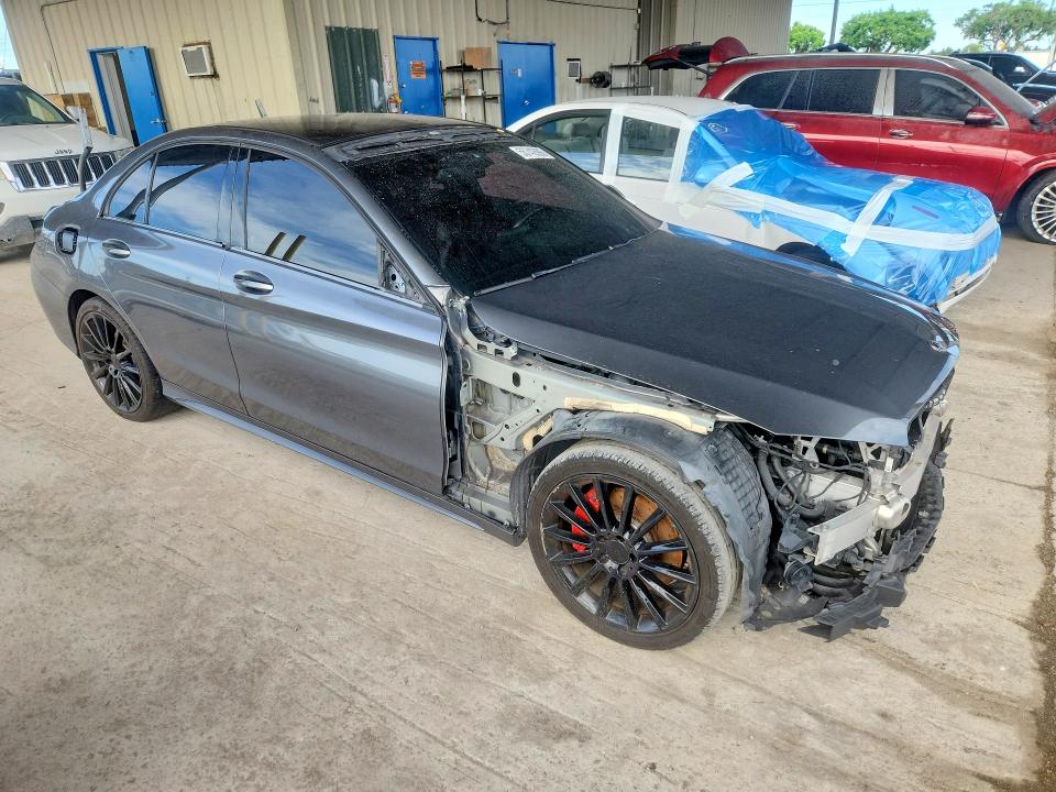 2018 Mercedes-benz C მანქანა იყიდება აუქციონზე, vin: WDDWF4JB2JR398637, აუქციონის ნომერი: 55742696