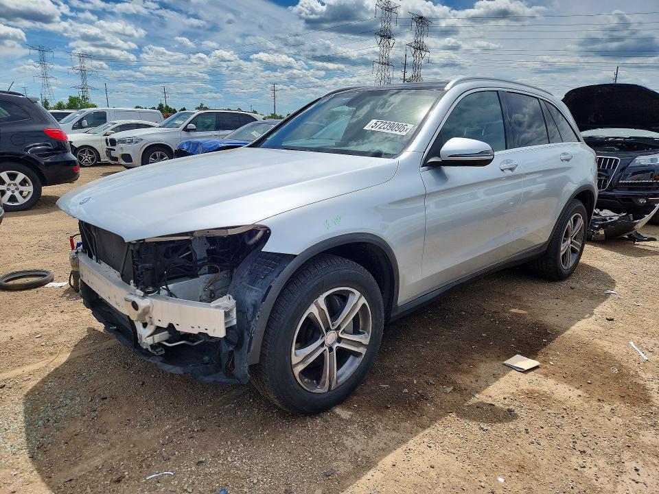 2017 Mercedes-benz Glc მანქანა იყიდება აუქციონზე, vin: WDC0G4KB6HF162008, აუქციონის ნომერი: 57239096