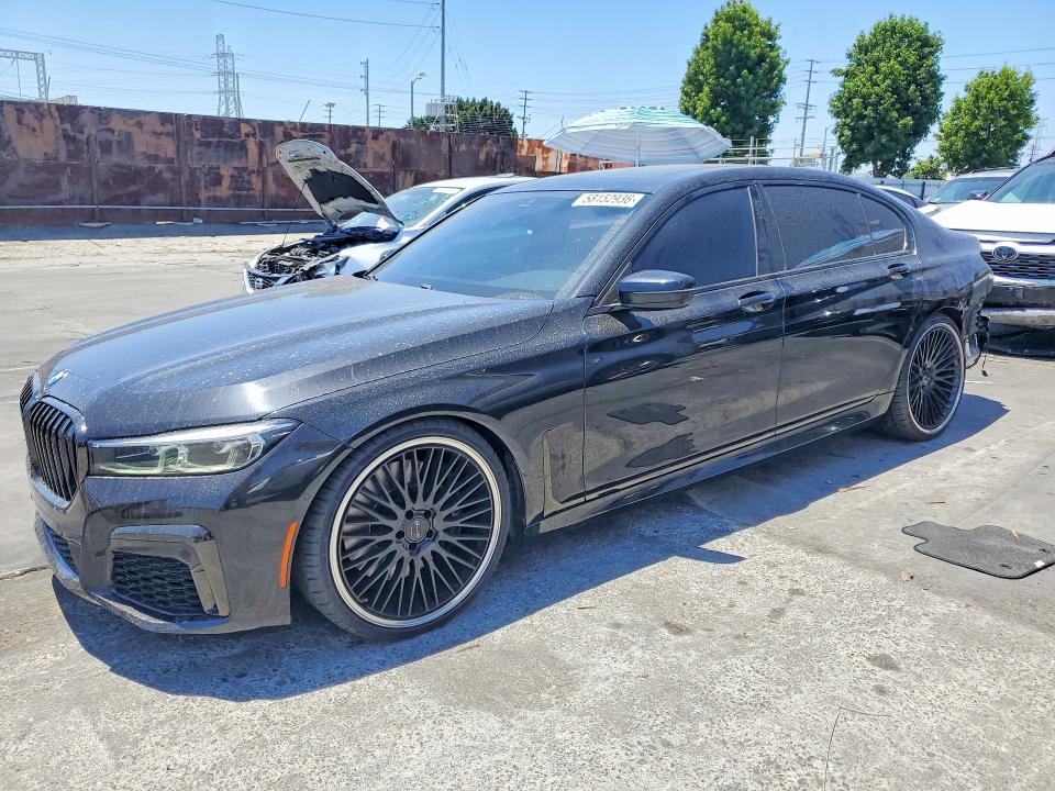 58152936 :رقم المزاد ، WBA7T2C01NCJ61120 vin ، 2022 Bmw 740 مزاد بيع