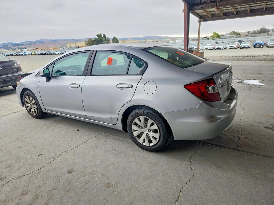 57628536 :رقم المزاد ، 2HGFB2F51CH562770 vin ، 2012 Honda Civic مزاد بيع