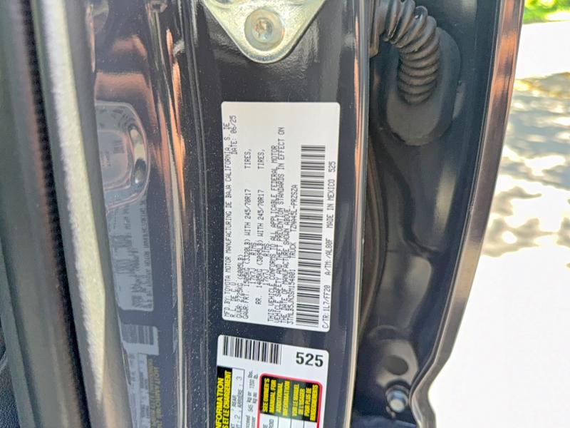 Продажа на аукционе авто 2025 Toyota Tacoma, vin: 3TMLB5JN3SM154801, номер лота: 55652276