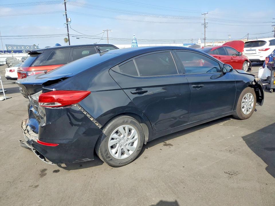 57269646 :رقم المزاد ، 5NPD74LF9HH091806 vin ، 2017 Hyundai Elantra مزاد بيع