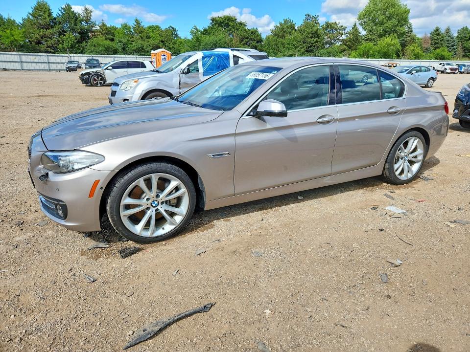 2015 Bmw 535 მანქანა იყიდება აუქციონზე, vin: WBA5B3C5XFD544271, აუქციონის ნომერი: 58057136