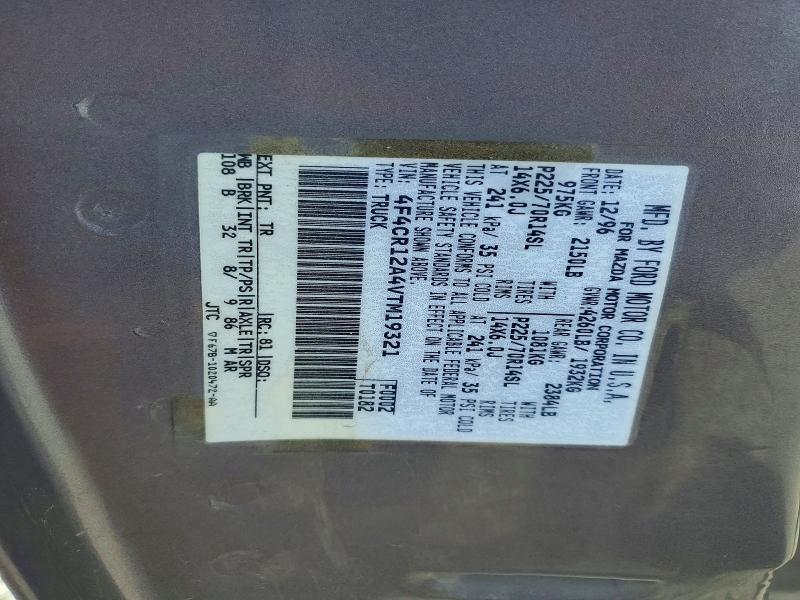 Aukcja sprzedaży 1997 Mazda B2300, vin: 4F4CR12A4VTM19321, numer aukcji: 56371706