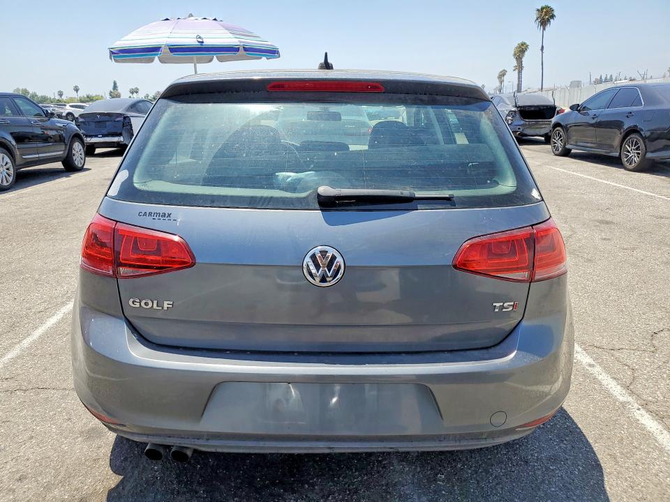 2017 Volkswagen Golf მანქანა იყიდება აუქციონზე, vin: 3VW217AU0HM052573, აუქციონის ნომერი: 55594226