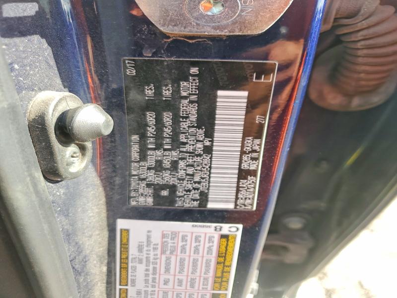 2017 Toyota 4runner მანქანა იყიდება აუქციონზე, vin: JTEBU5JR3H5428842, აუქციონის ნომერი: 57637386