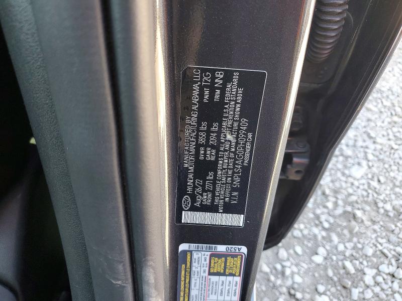 2023 Hyundai Elantra მანქანა იყიდება აუქციონზე, vin: 5NPLS4AG0PH099409, აუქციონის ნომერი: 58264746