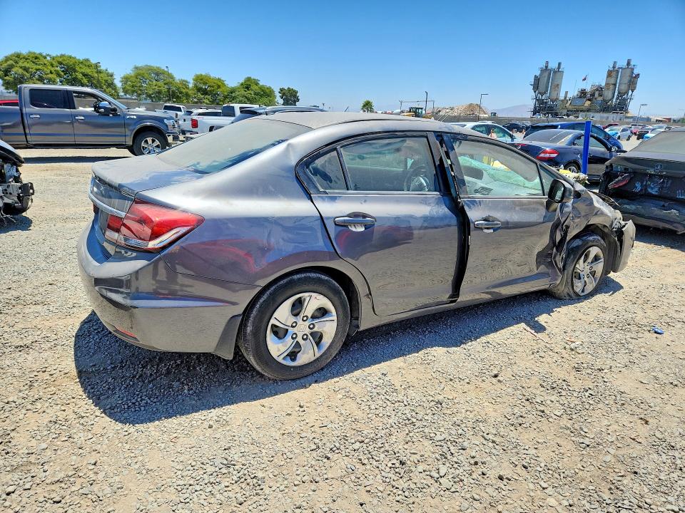 57597326 :رقم المزاد ، 19XFB2F57DE232224 vin ، 2013 Honda Civic مزاد بيع