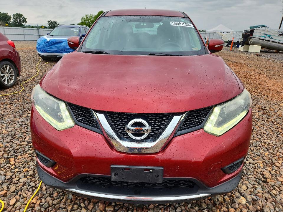 2015 Nissan Rogue მანქანა იყიდება აუქციონზე, vin: KNMAT2MVXFP523992, აუქციონის ნომერი: 59001586