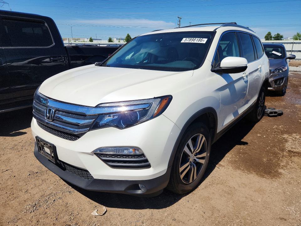 Продаж на аукціоні авто 2017 Honda Pilot, vin: 5FNYF6H57HB072444, номер лоту: 57898186