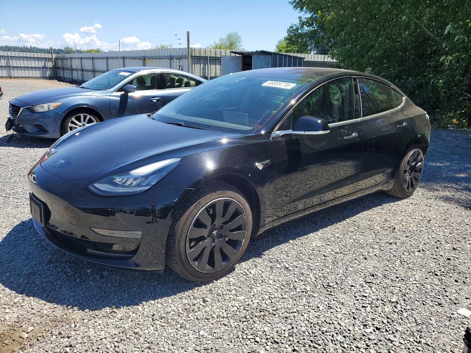 58089736 :رقم المزاد ، 5YJ3E1EA6JF013912 vin ، 2018 Tesla Model 3 مزاد بيع
