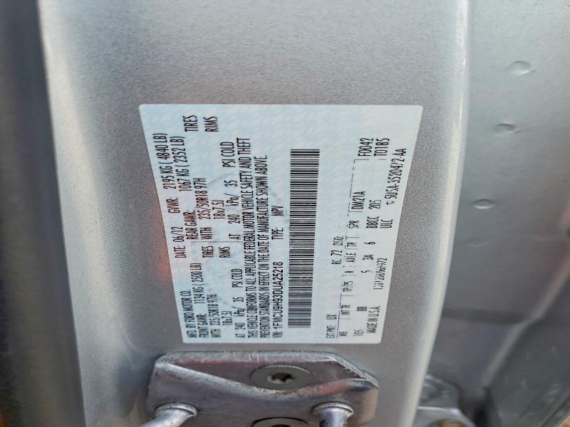 Продажа на аукционе авто 2013 Ford Escape, vin: 1FMCU9H93DUA25218, номер лота: 56828626