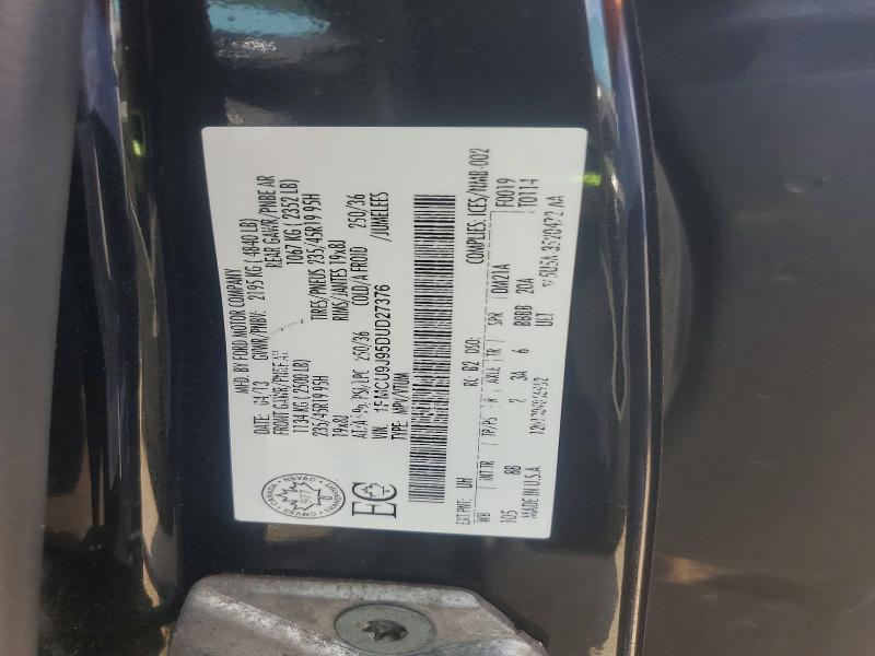 Продажа на аукционе авто 2013 Ford Escape, vin: 1FMCU9J95DUD27376, номер лота: 55519286