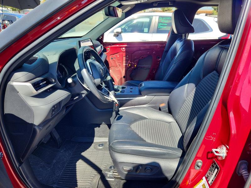 Aukcja sprzedaży 2023 Toyota Highlander, vin: 5TDKDRAH5PS010908, numer aukcji: 57428446