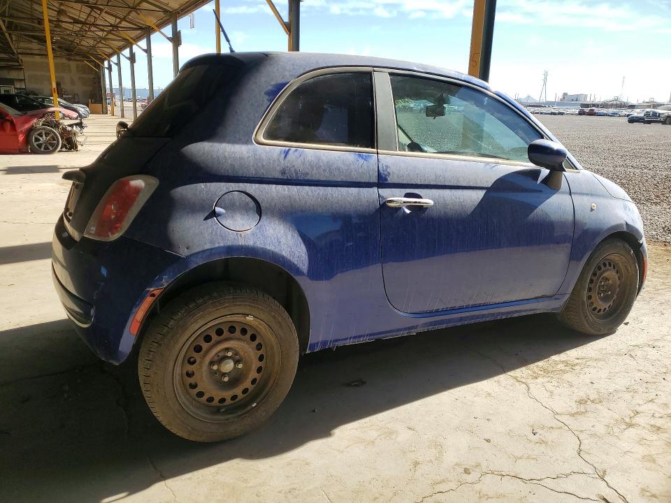 58140596 :رقم المزاد ، 3C3CFFAR5DT531462 vin ، 2013 Fiat 500 مزاد بيع