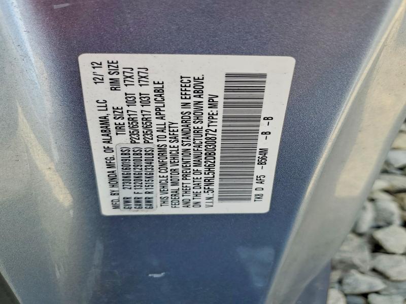 Aukcja sprzedaży 2013 Honda Odyssey, vin: 5FNRL5H62DB030872, numer aukcji: 57662606