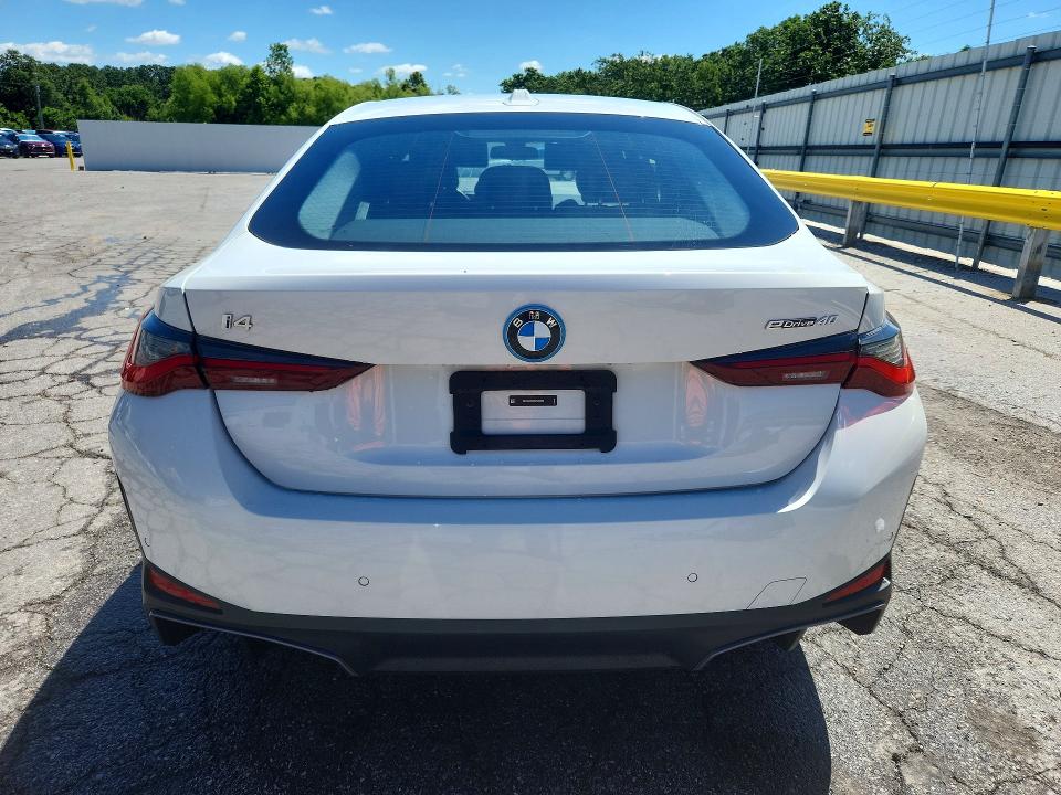 2024 Bmw I4 მანქანა იყიდება აუქციონზე, vin: WBY73AW02RFS64252, აუქციონის ნომერი: 57494296
