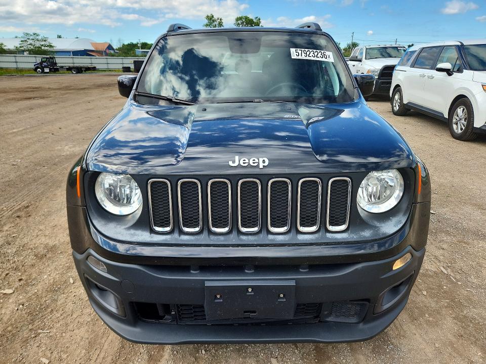 Продаж на аукціоні авто 2018 Jeep Renegade, vin: ZACCJABB0JPG99379, номер лоту: 57923236