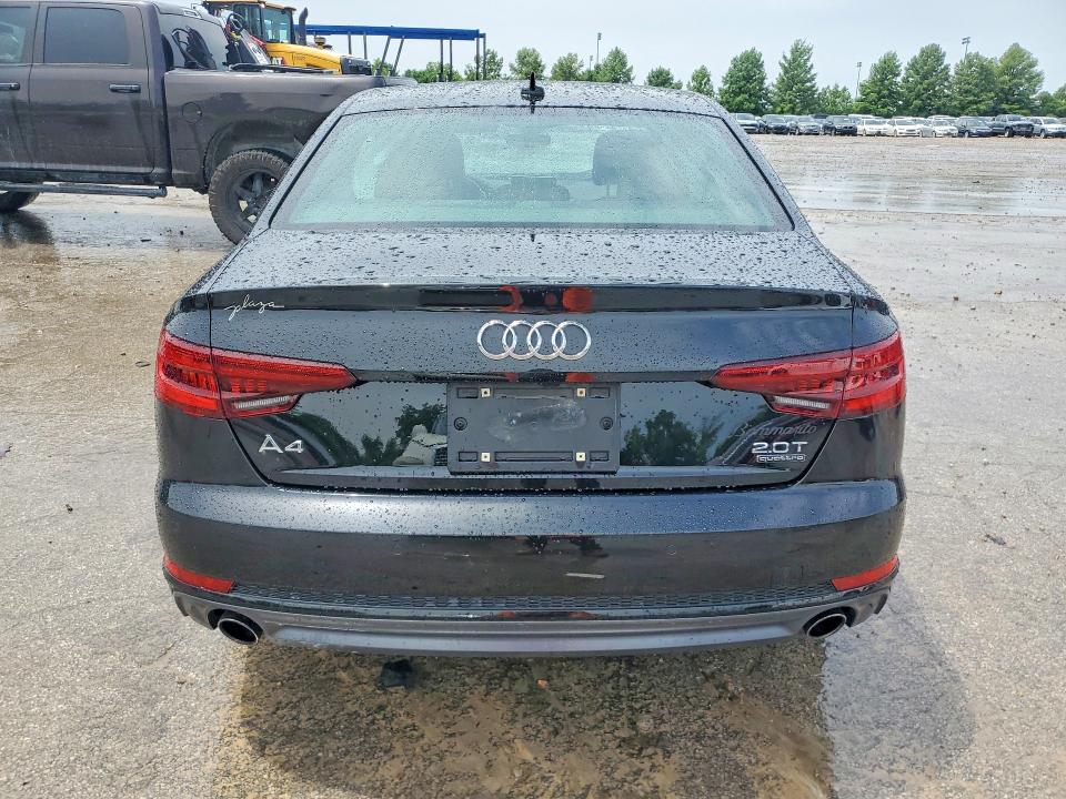 2018 Audi A4 მანქანა იყიდება აუქციონზე, vin: WAUENAF43JA108113, აუქციონის ნომერი: 56561916