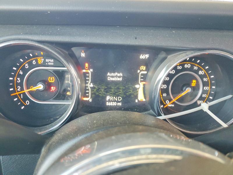 55369946 :رقم المزاد ، 1C6HJTFG8ML539256 vin ، 2021 Jeep Gladiator مزاد بيع