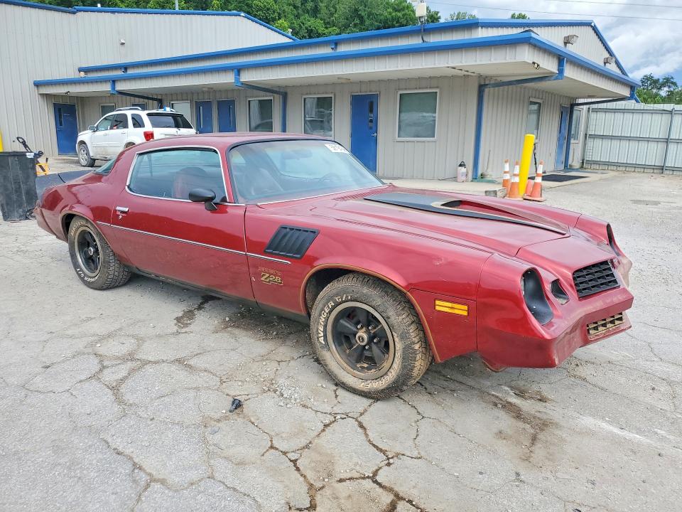 Продажа на аукционе авто 1978 Chevrolet Camaro, vin: 1Q87L8L626639, номер лота: 58194326