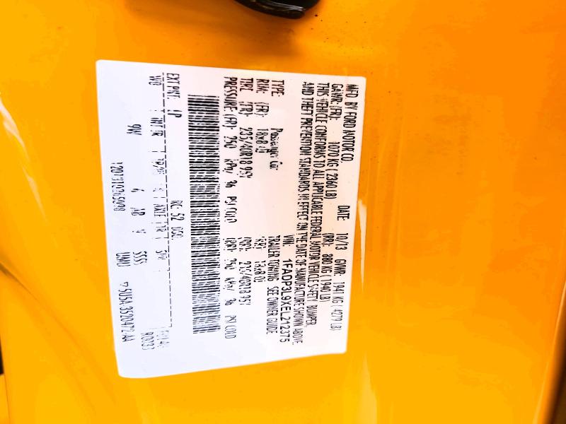 55574606 :رقم المزاد ، 1FADP3L9XEL212375 vin ، 2014 Ford Focus مزاد بيع