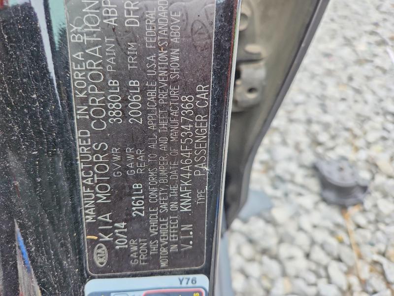 57695716 :رقم المزاد ، KNAFK4A64F5347368 vin ، 2015 Kia Forte مزاد بيع