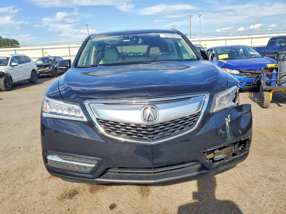 2016 Acura Mdx მანქანა იყიდება აუქციონზე, vin: 5FRYD4H48GB051486, აუქციონის ნომერი: 56430926