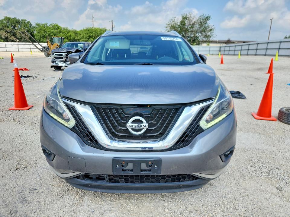 2018 Nissan Murano მანქანა იყიდება აუქციონზე, vin: 5N1AZ2MH8JN174968, აუქციონის ნომერი: 55710756