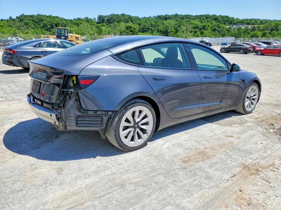 Продаж на аукціоні авто 2022 Tesla Model 3, vin: 5YJ3E1EB5NF185136, номер лоту: 55395306