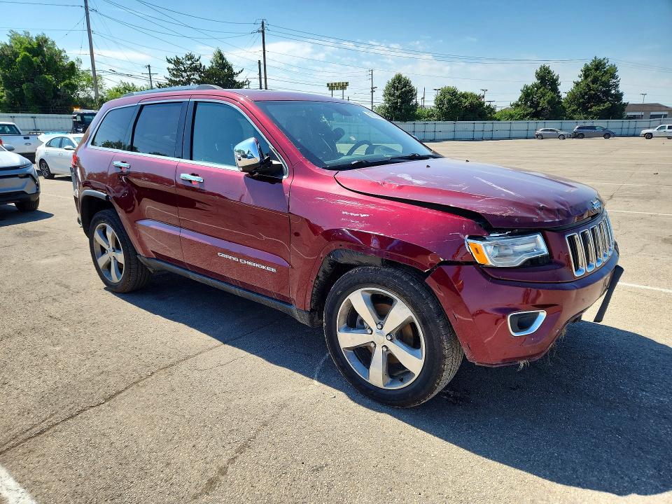 2016 Jeep Grand Cherokee მანქანა იყიდება აუქციონზე, vin: 1C4RJFBG7GC495534, აუქციონის ნომერი: 55614496