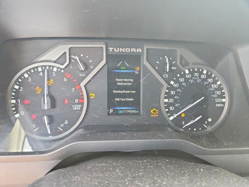 Продаж на аукціоні авто 2022 Toyota Tundra, vin: 5TFLA5AB5NX006737, номер лоту: 57666186