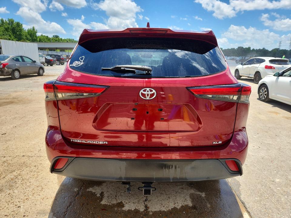 Продажа на аукционе авто 2020 Toyota Highlander, vin: 5TDGZRAH6LS506026, номер лота: 57190336
