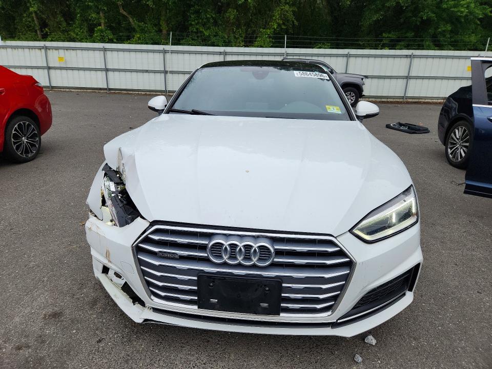 Aukcja sprzedaży 2019 Audi A5, vin: WAUSNAF55KA017244, numer aukcji: 58645896