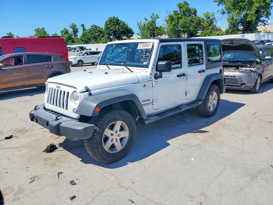 Продажа на аукционе авто 2016 Jeep Wrangler Unlimited, vin: 1C4BJWDG3GL170989, номер лота: 57368806