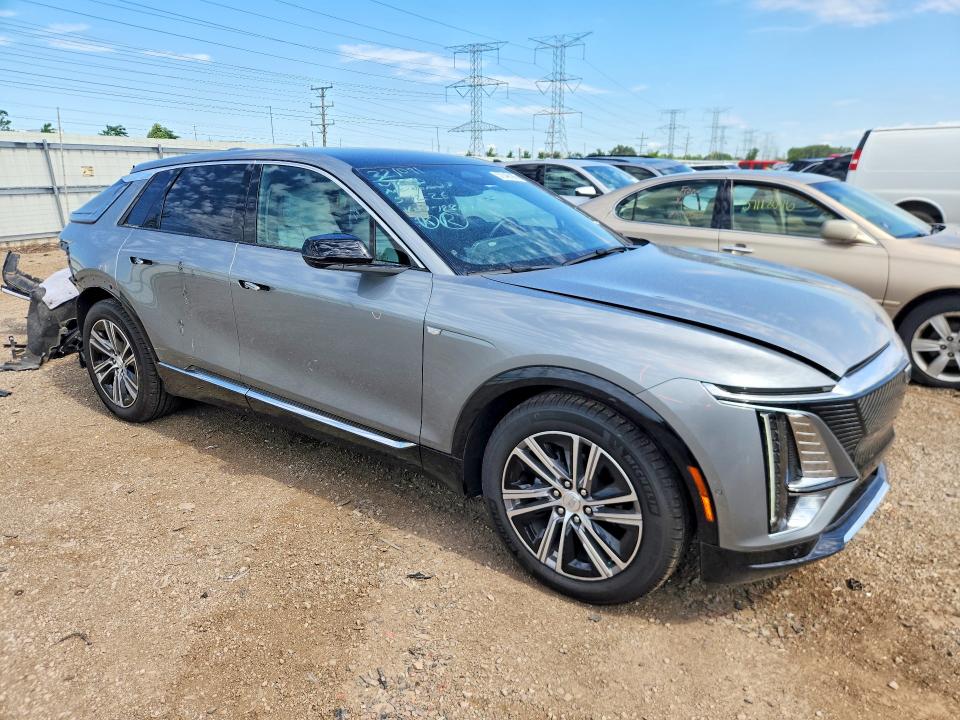 2024 Cadillac Lyriq მანქანა იყიდება აუქციონზე, vin: 1GYKPPRL4RZ128187, აუქციონის ნომერი: 57546186