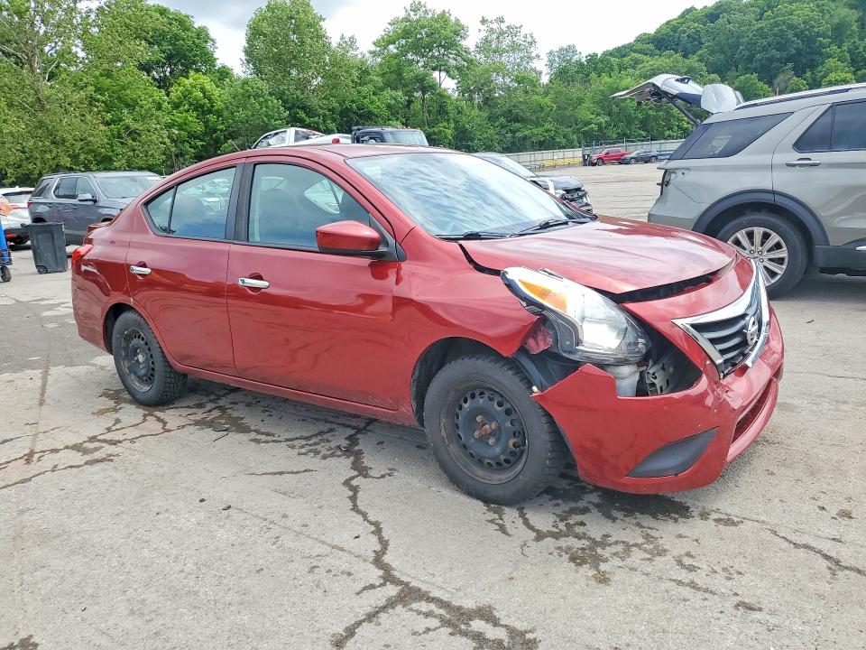 56803436 :رقم المزاد ، 3N1CN7AP4KL861760 vin ، 2019 Nissan Versa مزاد بيع