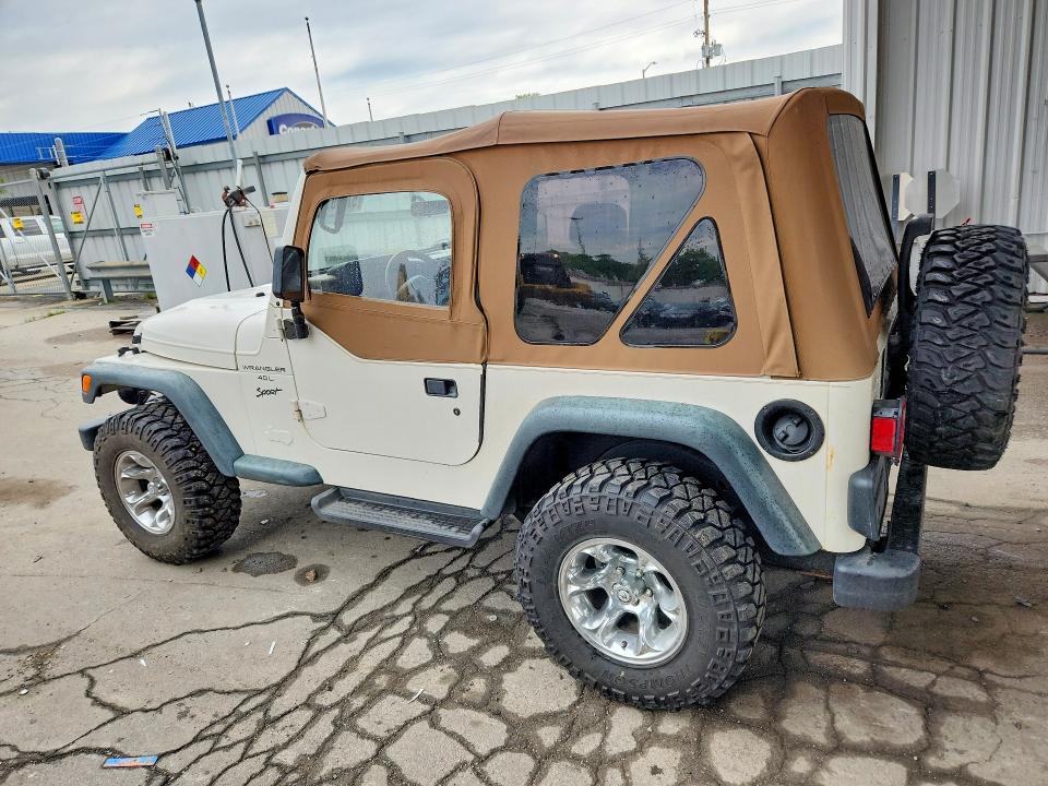 Продажа на аукционе авто 1999 Jeep Wrangler / Tj, vin: 1J4FY19S9XP477521, номер лота: 57999116