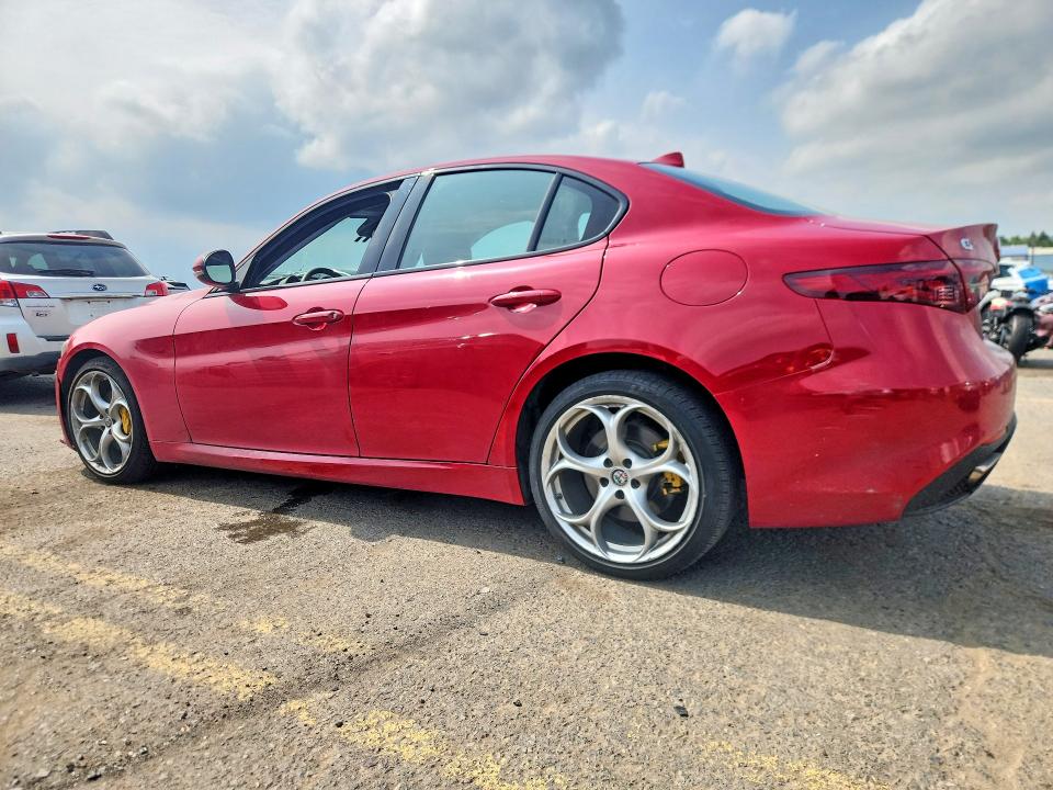 56315666 :رقم المزاد ، ZARFANBN9K7601243 vin ، 2019 Alfa Romeo Giulia مزاد بيع