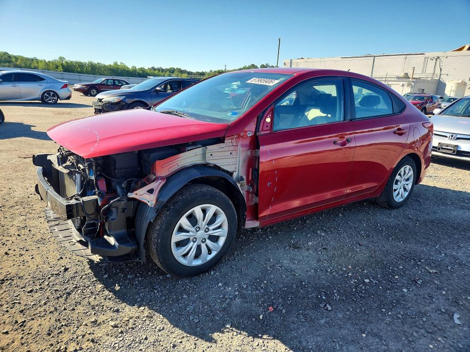 57995906 :رقم المزاد ، 3KPC24A62NE166083 vin ، 2022 Hyundai Accent مزاد بيع