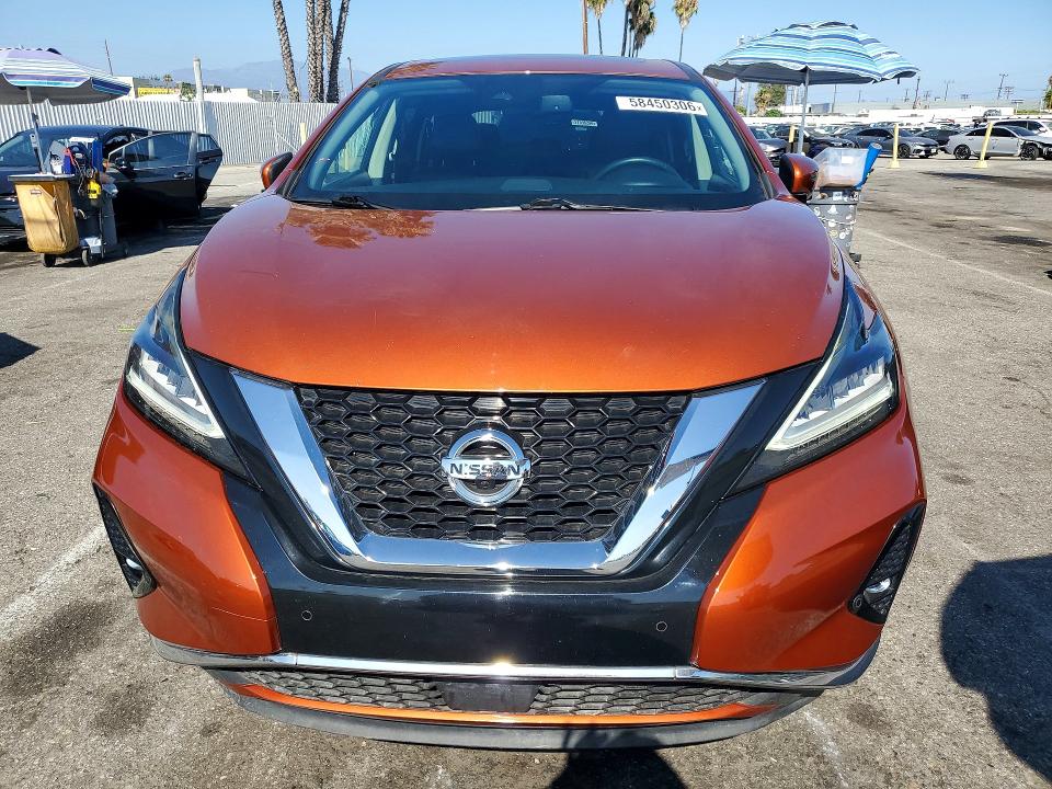 Продажа на аукционе авто 2021 Nissan Murano, vin: 5N1AZ2BJ5MC111302, номер лота: 58450306