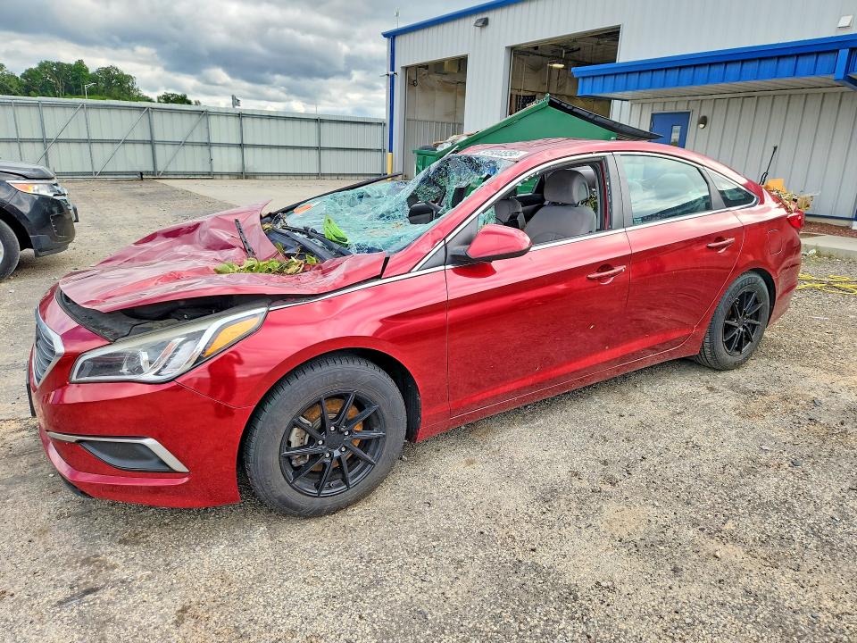 2016 Hyundai Sonata მანქანა იყიდება აუქციონზე, vin: 5NPE24AFXGH280792, აუქციონის ნომერი: 57594556