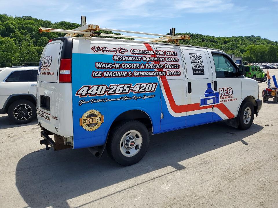 56223096 :رقم المزاد ، 1GTW7AFPXJ1327260 vin ، 2018 Gmc Savana مزاد بيع