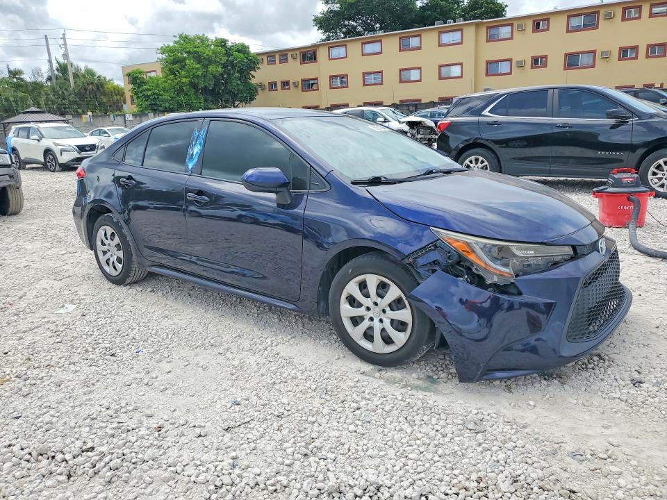 2020 Toyota Corolla მანქანა იყიდება აუქციონზე, vin: JTDEPRAE2LJ004212, აუქციონის ნომერი: 56937046