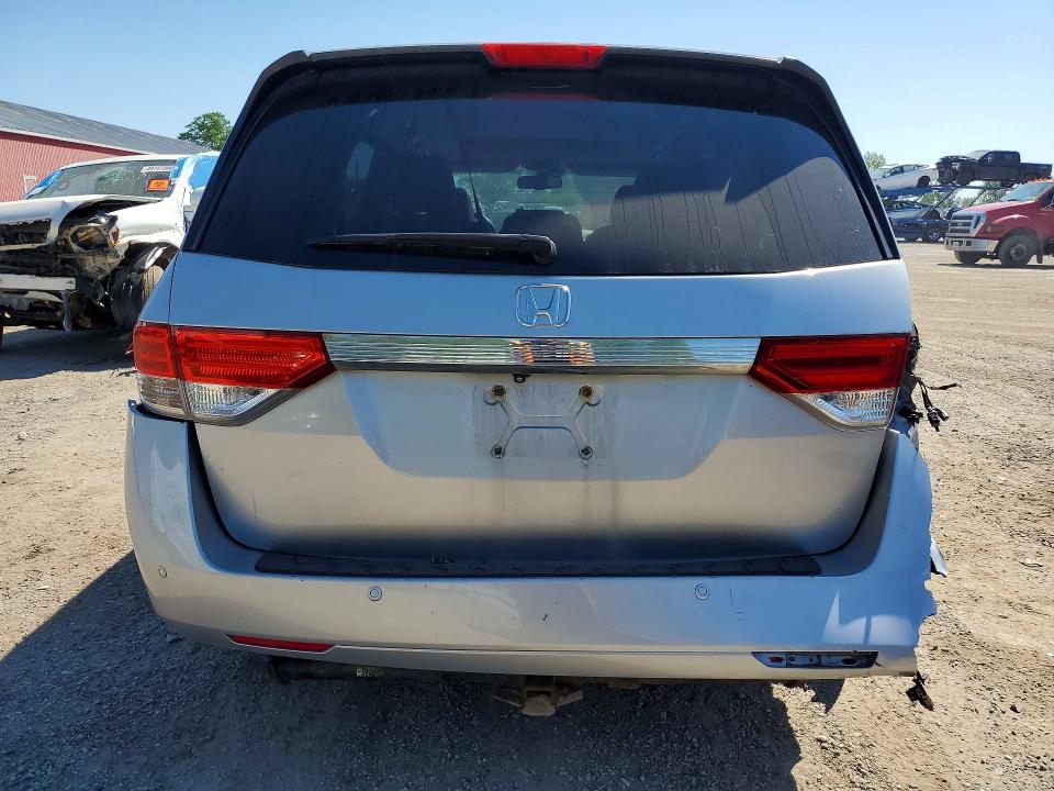 55392366 :رقم المزاد ، 5FNRL5H68FB507209 vin ، 2015 Honda Odyssey مزاد بيع
