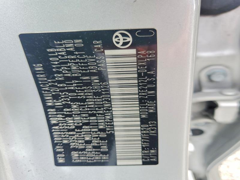 Auction sale of the 2022 Toyota Corolla, vin: 5YFEPMAE2NP301126, lot number: 56745746