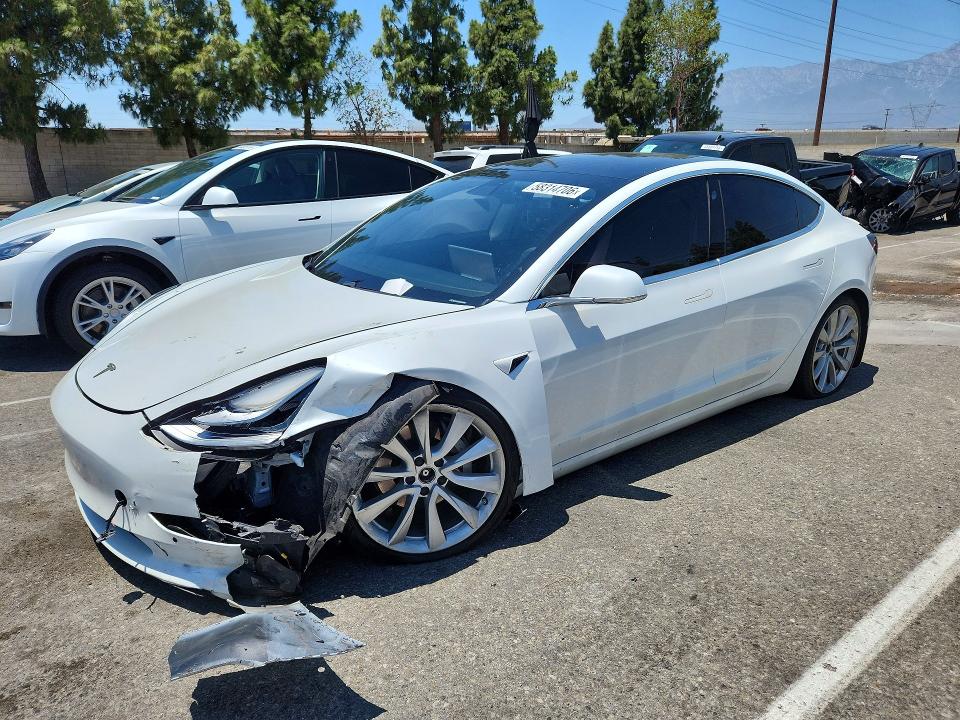 Продажа на аукционе авто 2020 Tesla Model 3, vin: 5YJ3E1EB5LF651189, номер лота: 58314706