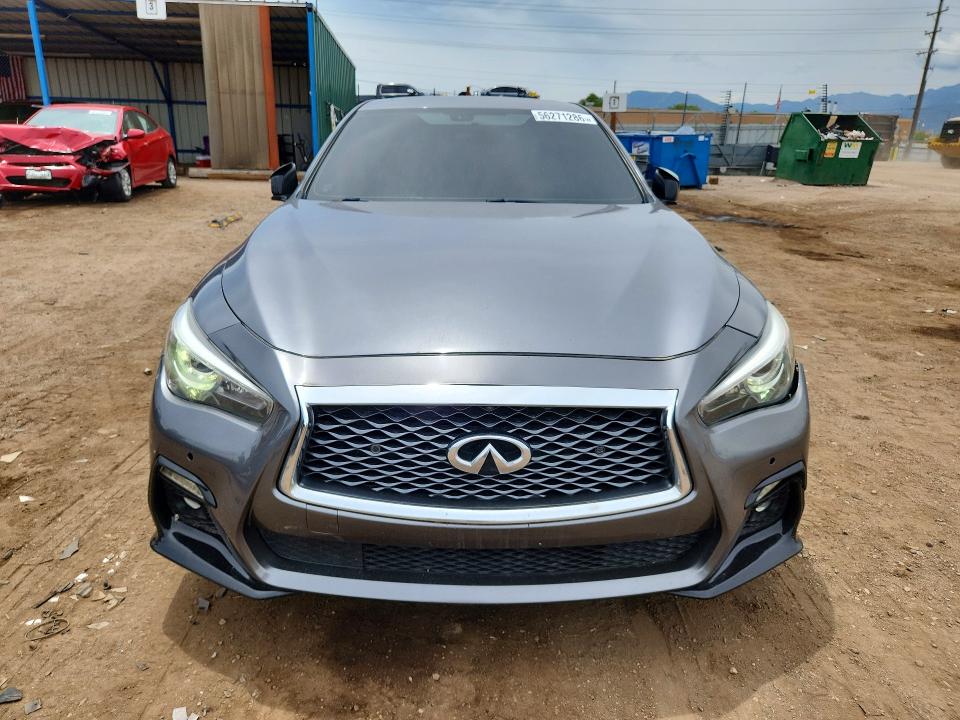 56271286 :رقم المزاد ، JN1FV7ARXJM700025 vin ، 2018 Infiniti Q50 مزاد بيع