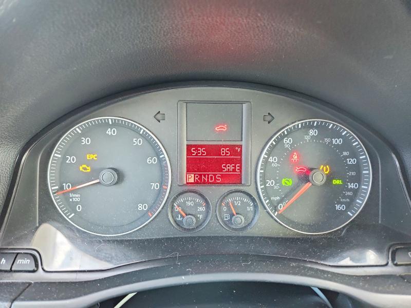 2009 Volkswagen Jetta მანქანა იყიდება აუქციონზე, vin: 3VWRM71K79M040653, აუქციონის ნომერი: 57750076